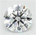 Del inventario de diamantes de laboratorio, 1.39 quilates, Redondo , Color D, claridad VVS2 y certificado IGI