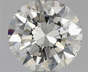 Picture of Natural Diamond 1.00 Carats, Round with Very Good Cut, I Color, VS2 Clarity and Certified by GIA