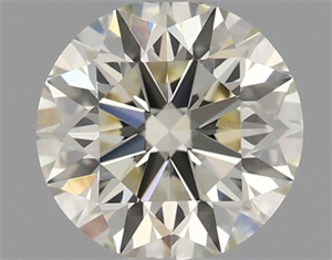 Picture of Natural Diamond 0.77 Carats, Round with Excellent Cut, M Color, VVS1 Clarity and Certified by IGI