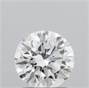 Del inventario de diamantes de laboratorio, 1.27 quilates, Redondo , Color E, claridad VVS2 y certificado IGI