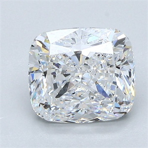 Picture of Natural Diamond 1.82 Carats, Cushion with  Cut, D Color, VVS1 Clarity and Certified by GIA