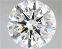 Lab Grown Diamond 7.07 Carats, Round with Ideal Cut, F Color, VVS2 Clarity and Certified by IGI