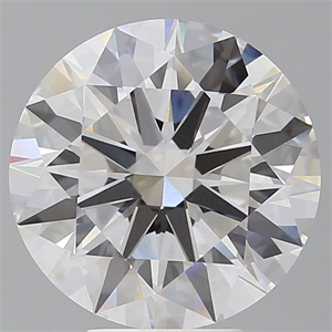 Picture of Lab Grown Diamond 6.10 Carats, Round with Ideal Cut, E Color, VS1 Clarity and Certified by IGI