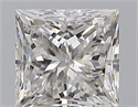 Natural Diamond 0.70 Carats, Princess with  Cut, F Color, SI2 Clarity and Certified by GIA