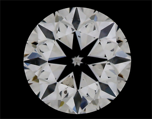 Picture of Natural Diamond 0.91 Carats, Round with Very Good Cut, F Color, SI1 Clarity and Certified by GIA