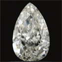 Natural Diamond 0.92 Carats, Pear with  Cut, L Color, VS2 Clarity and Certified by GIA