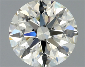 Picture of Natural Diamond 0.70 Carats, Round with Excellent Cut, K Color, SI1 Clarity and Certified by GIA