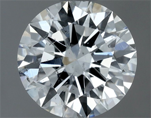 Foto Diamante Natural 0.60 quilates, Redondo , Color F, claridad SI2 y certificado GIA de