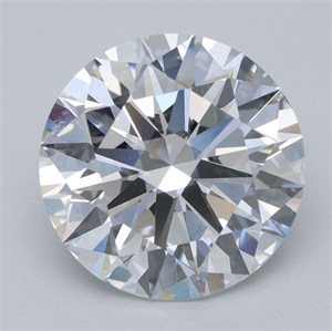 Picture of Lab Grown Diamond 6.02 Carats, Round with Excellent Cut, E Color, VS1 Clarity and Certified by IGI