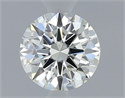 Natural Diamond 0.40 Carats, Round with Excellent Cut, K Color, VVS1 Clarity and Certified by GIA