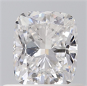 Natural Diamond 0.60 Carats, Cushion with  Cut, E Color, SI1 Clarity and Certified by GIA