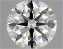 Diamante Natural 0.42 quilates, Redondo , Color H, claridad VVS1 y certificado GIA