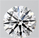 Lab Grown Diamond 2.01 Carats, Round with Ideal Cut, F Color, VS1 Clarity and Certified by IGI