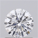 Del inventario de diamantes de laboratorio, 0.76 quilates, Redondo , Color D, claridad VVS1 y certificado IGI