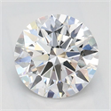 Lab Grown Diamond 1.18 Carats, Round with Excellent Cut, D Color, FL Clarity and Certified by GIA