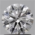 Lab Grown Diamond 0.96 Carats, Round with Excellent Cut, D Color, VS1 Clarity and Certified by IGI