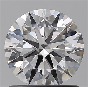 Picture of Lab Grown Diamond 0.96 Carats, Round with Excellent Cut, D Color, VS1 Clarity and Certified by IGI