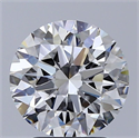 Diamante Natural 2.60 quilates, Redondo , Color E, claridad VS2 y certificado GIA