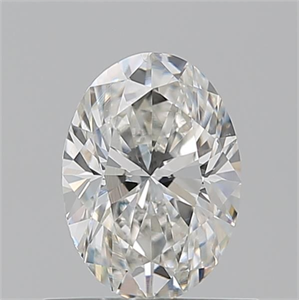 Foto Diamante Natural 0.70 quilates, Ovalado , Color H, claridad SI1 y certificado GIA de