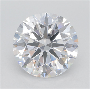 Picture of Lab Grown Diamond 5.02 Carats, Round with Excellent Cut, D Color, VVS1 Clarity and Certified by GIA
