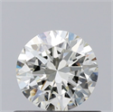 Natural Diamond 0.50 Carats, Round with Excellent Cut, K Color, VVS1 Clarity and Certified by GIA