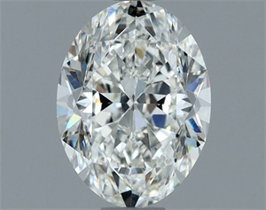 Picture of Natural Diamond 1.20 Carats, Oval with  Cut, G Color, VVS2 Clarity and Certified by GIA
