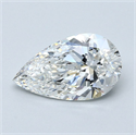 Diamante Natural 2.00 quilates, De pera , Color F, claridad VS2 y certificado GIA