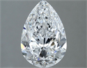 Diamante Natural 1.71 quilates, De pera , Color D, claridad VS1 y certificado GIA