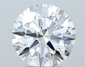 Picture of Natural Diamond 2.35 Carats, Round with Excellent Cut, D Color, FL Clarity and Certified by GIA