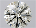 Diamante Natural 2.53 quilates, Redondo , Color K, claridad VS2 y certificado IGI
