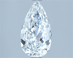 Foto Diamante Natural 1.50 quilates, De pera , Color E, claridad VS1 y certificado GIA de