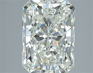 Picture of Natural Diamond 1.30 Carats, Radiant with  Cut, J Color, VS2 Clarity and Certified by GIA