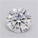 Del inventario de diamantes de laboratorio, 1.03 quilates, Redondo , Color F, claridad VS2 y certificado IGI