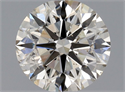Natural Diamond 0.81 Carats, Round with Excellent Cut, L Color, SI2 Clarity and Certified by GIA