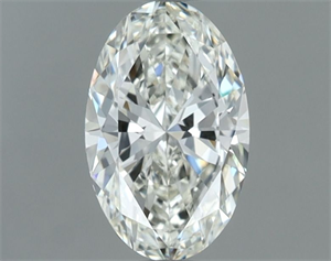 Picture of Natural Diamond 0.60 Carats, Oval with  Cut, I Color, VVS1 Clarity and Certified by IGI