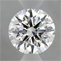 Lab Grown Diamond 1.31 Carats, Round with Ideal Cut, H Color, VS1 Clarity and Certified by IGI