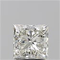 Natural Diamond 1.70 Carats, Princess with  Cut, K Color, VS2 Clarity and Certified by GIA