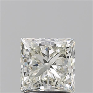 Picture of Natural Diamond 1.70 Carats, Princess with  Cut, K Color, VS2 Clarity and Certified by GIA