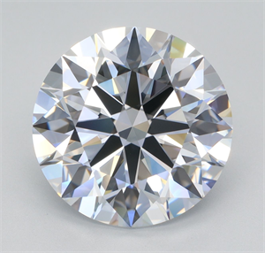 Picture of Lab Grown Diamond 5.19 Carats, Round with Ideal Cut, F Color, VVS1 Clarity and Certified by IGI