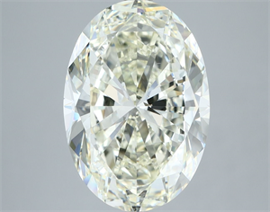 Picture of Natural Diamond 5.02 Carats, Oval with  Cut, M Color, VS2 Clarity and Certified by GIA