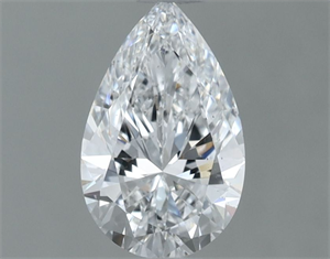 Foto Diamante Natural 0.80 quilates, De pera , Color D, claridad SI1 y certificado GIA de