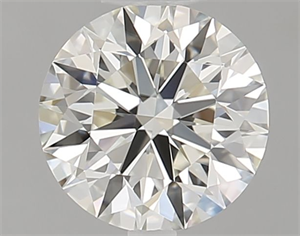 Foto Diamante Natural 0.70 quilates, Redondo , Color K, claridad IF y certificado GIA de
