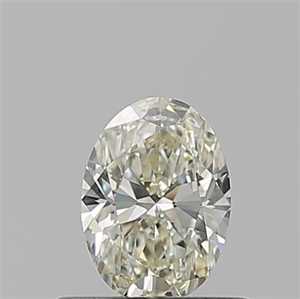 Picture of Natural Diamond 0.51 Carats, Oval with  Cut, L Color, VS2 Clarity and Certified by GIA