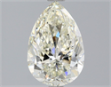 Diamante Natural 1.51 quilates, De pera , Color J, claridad VS1 y certificado HRD