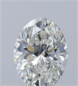 Diamante Natural 0.60 quilates, Ovalado , Color G, claridad VS2 y certificado GIA
