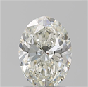 Natural Diamond 1.53 Carats, Oval with  Cut, J Color, VS2 Clarity and Certified by GIA