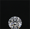 Natural Diamond 0.93 Carats, Round with Excellent Cut, H Color, SI1 Clarity and Certified by GIA