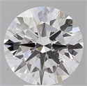 Lab Grown Diamond 6.53 Carats, Round with Ideal Cut, E Color, VVS2 Clarity and Certified by IGI