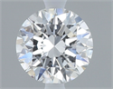 Natural Diamond 0.41 Carats, Round with Excellent Cut, D Color, VS1 Clarity and Certified by GIA
