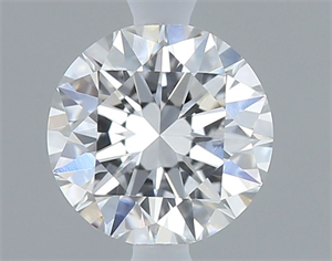 Picture of Natural Diamond 0.41 Carats, Round with Excellent Cut, D Color, VS1 Clarity and Certified by GIA